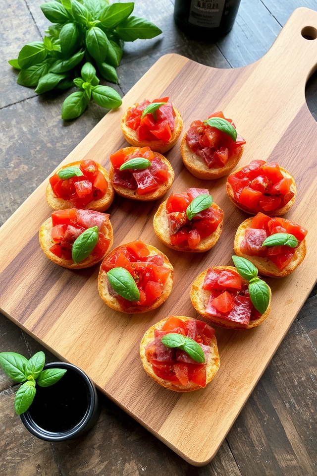 salami bruschetta flavor explosion