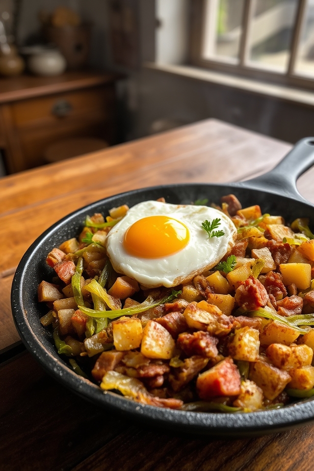 savory corned beef breakfast