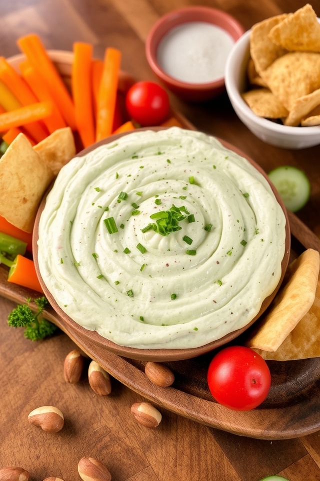 savory macadamia nut dip