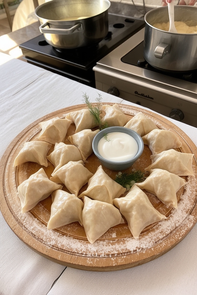 savory minced meat dumplings