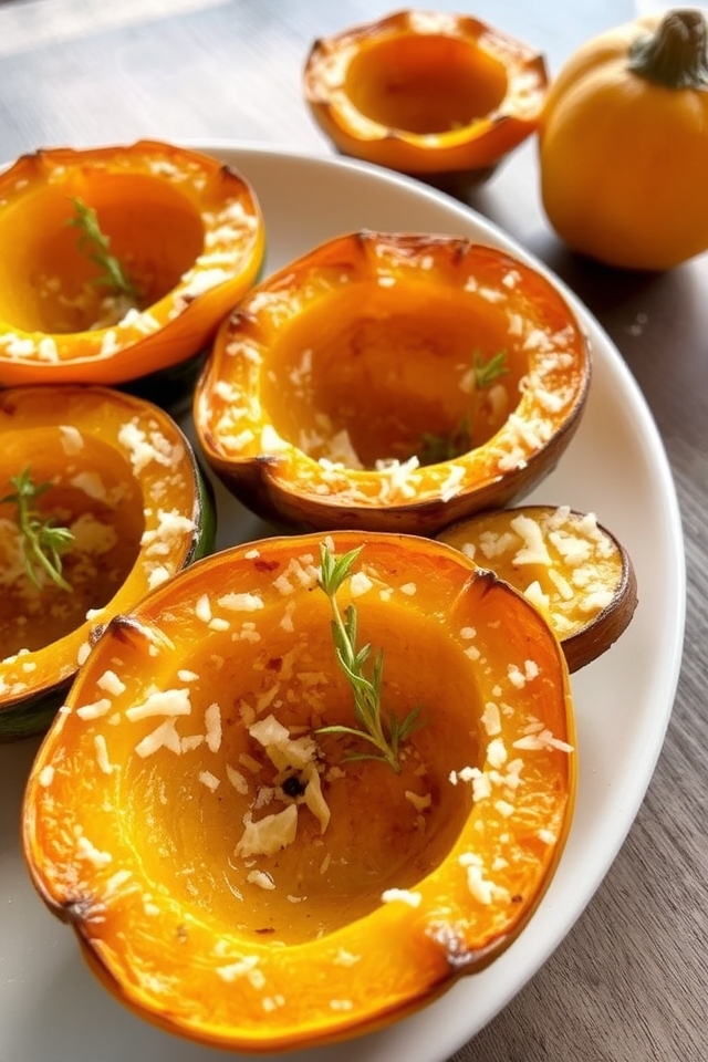 savory roasted acorn squash