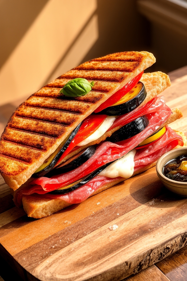 savory salami and vegetables