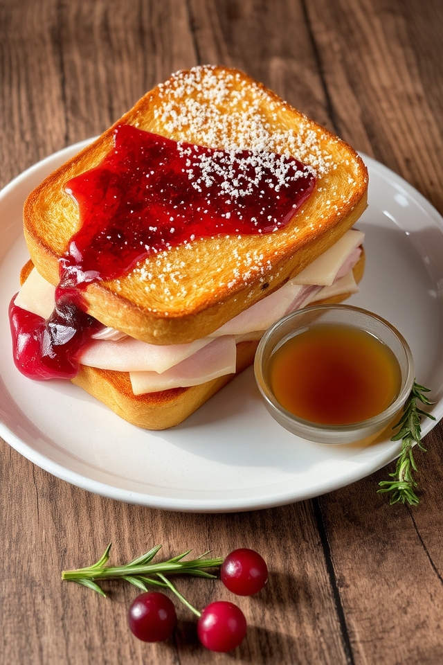 savory sweet turkey sandwich