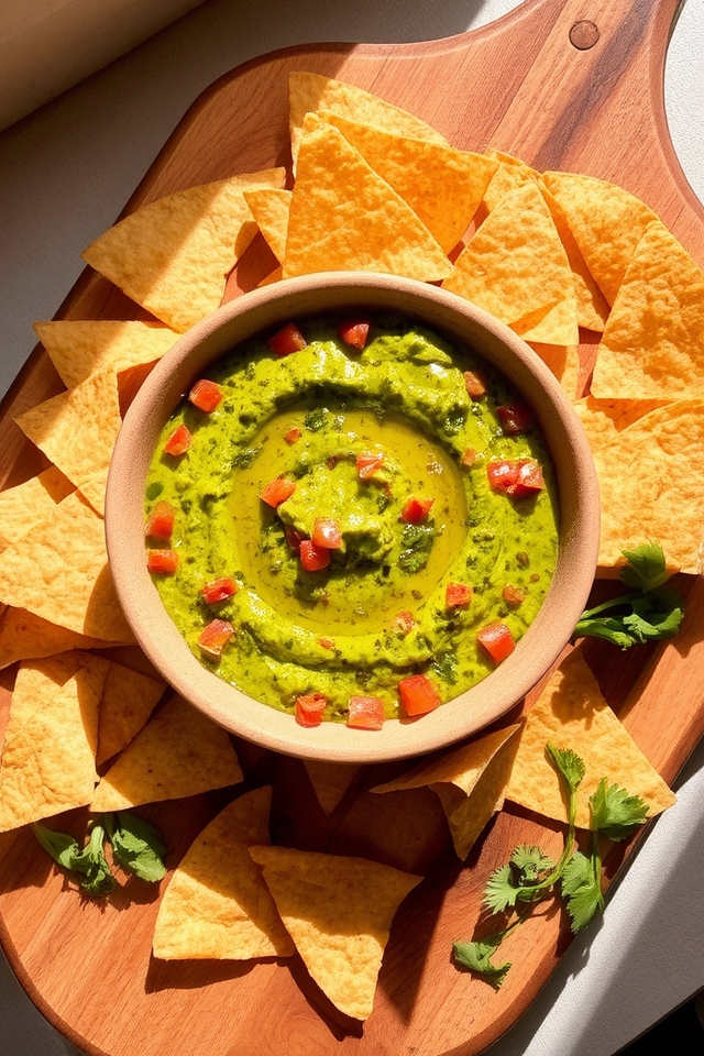 smoky creamy avocado dip