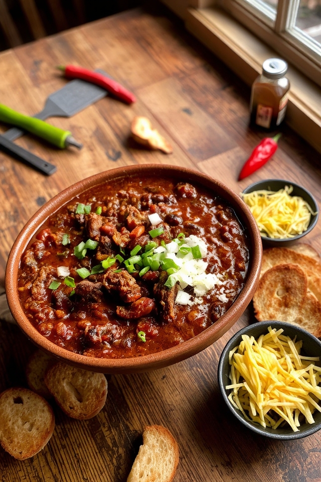 smoky hearty chili delight