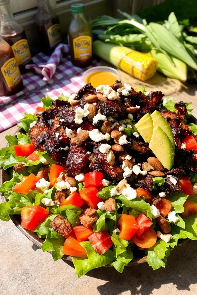 smoky hearty summer salad