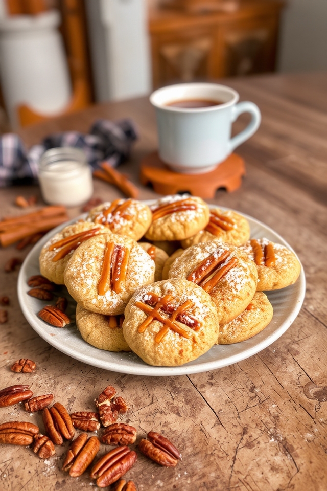 spiced pecan cookie delight