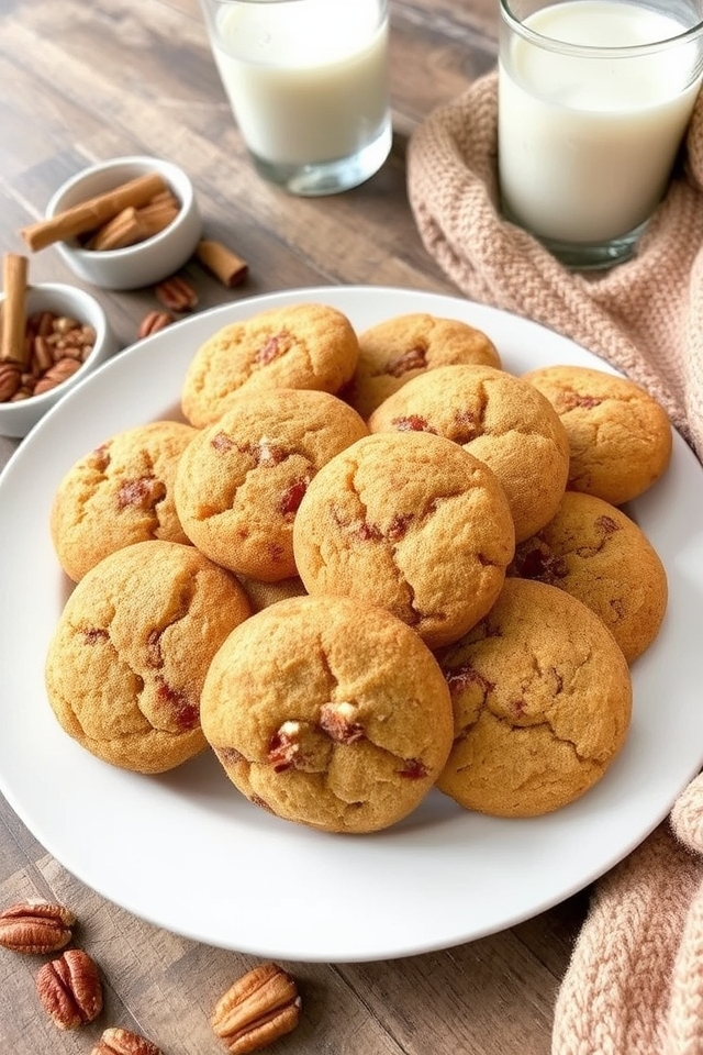 spiced pecan cookie delight