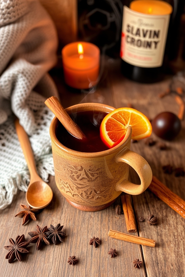 spiced wine comfort drink