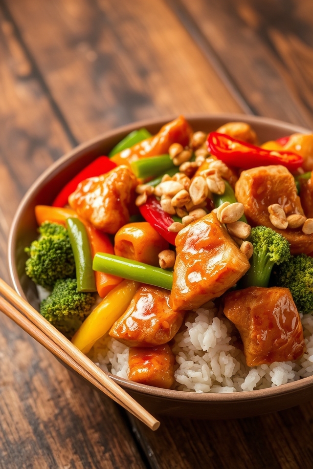 spicy quick nutritious stir fry
