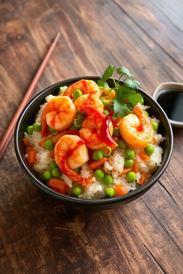 spicy shrimp rice delight