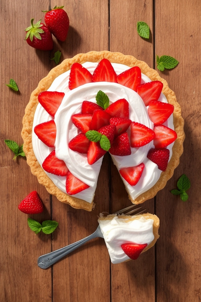 strawberry cream cheese pie
