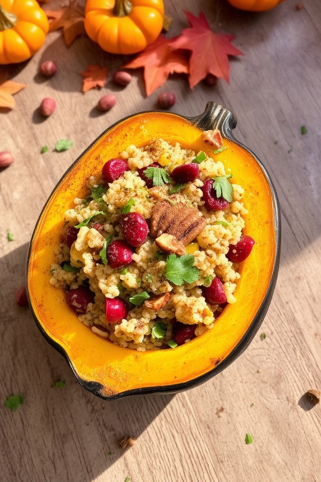 stuffed acorn squash recipe