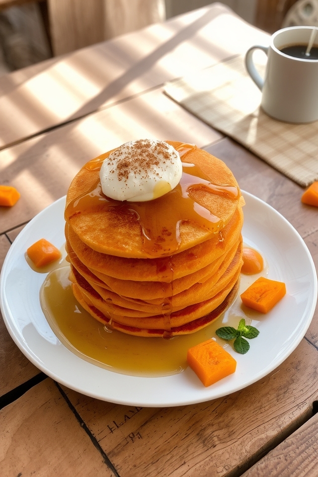 sweet potato pancake delight