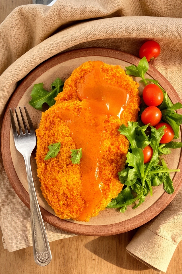 sweet potato schnitzel delight
