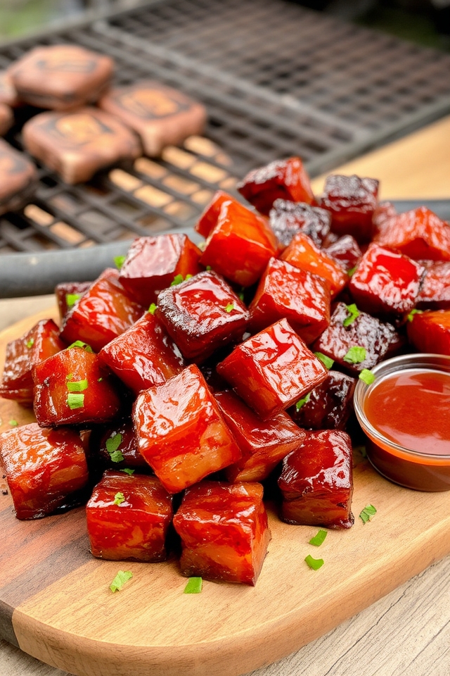 tender sweet smoky bites