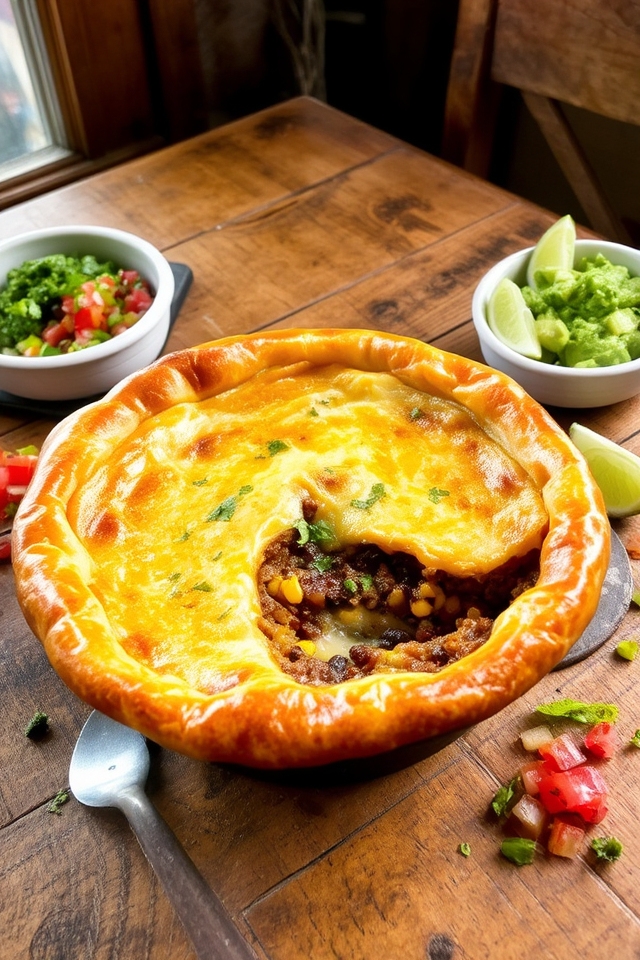 tex mex comfort food pie
