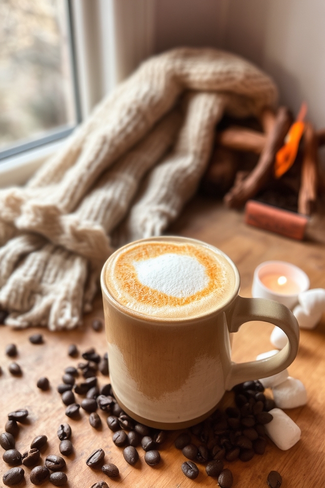 toasted marshmallow coffee delight
