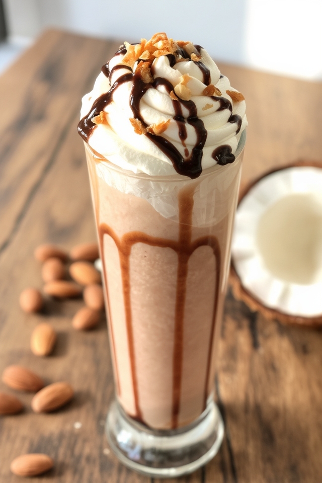 tropical chocolate coconut delight