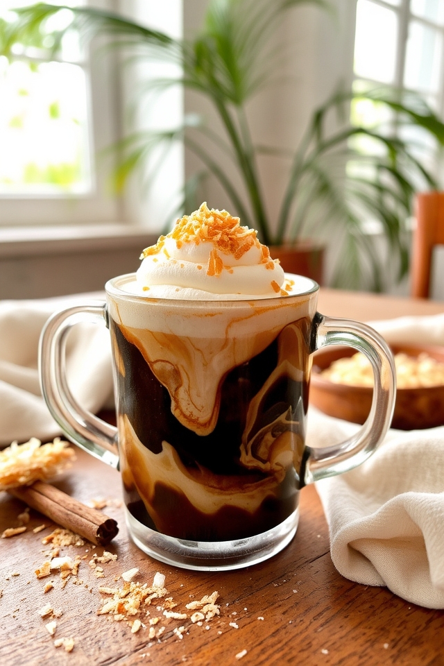 tropical creamy coffee delight