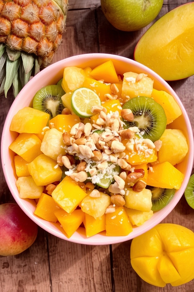 tropical fruit salad delight