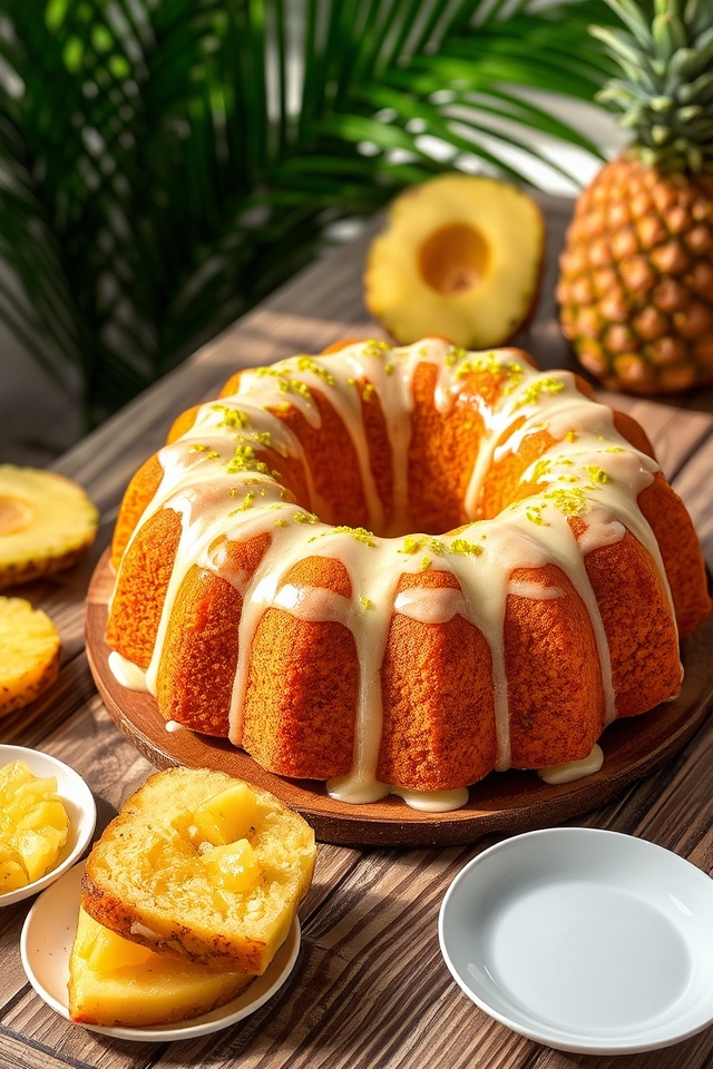 tropical pineapple lime delight