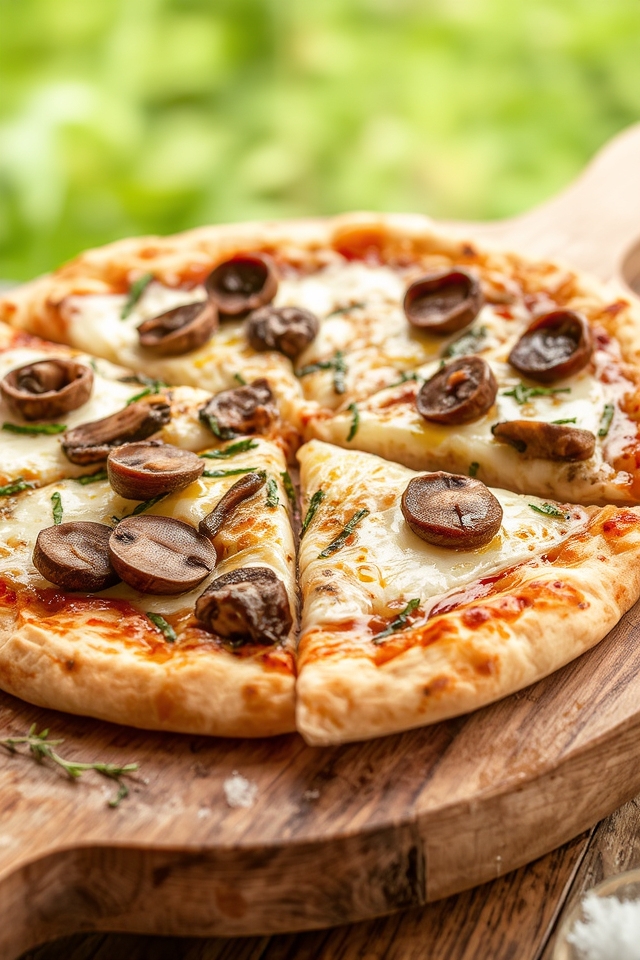 truffle mushroom cheese indulgence