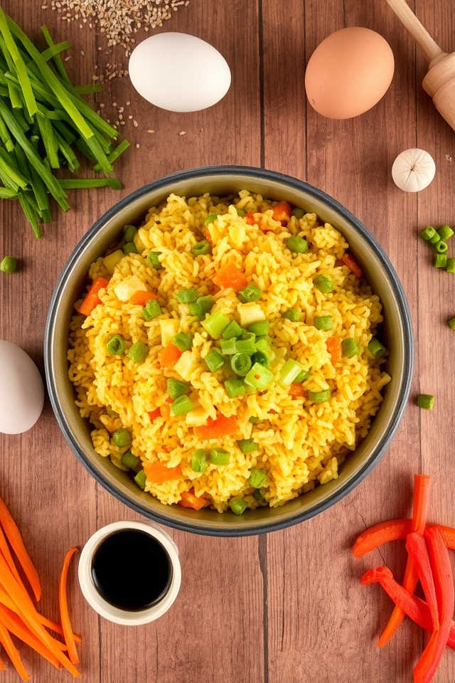 versatile egg fried rice