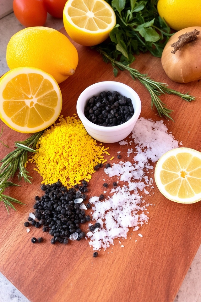 vibrant citrus spice blend