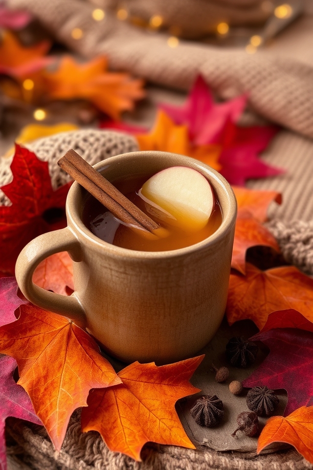 warm spiced apple beverage