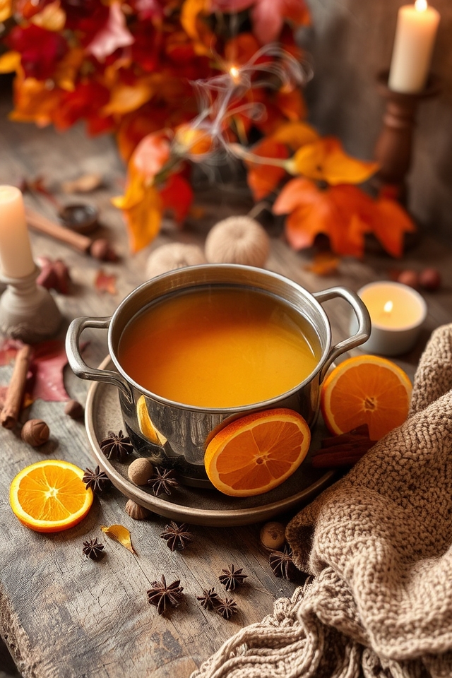 warm spiced holiday beverage