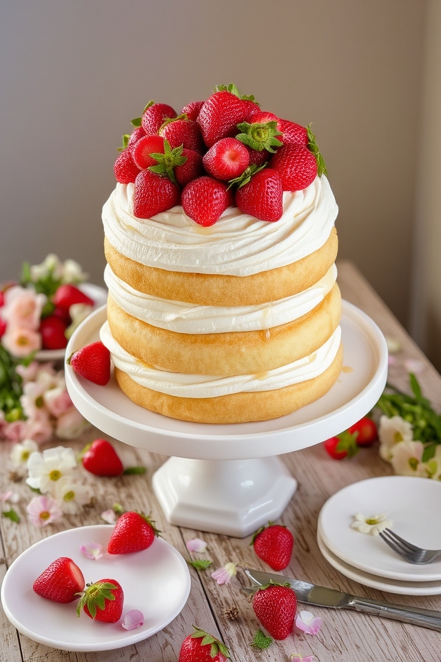 white chocolate strawberry delight
