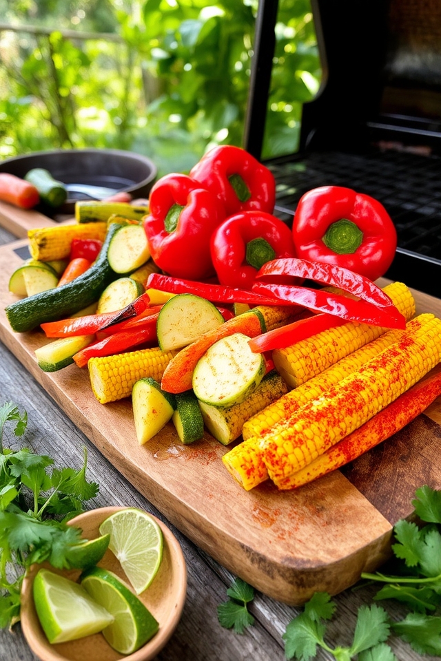 zesty grilled veggie delight