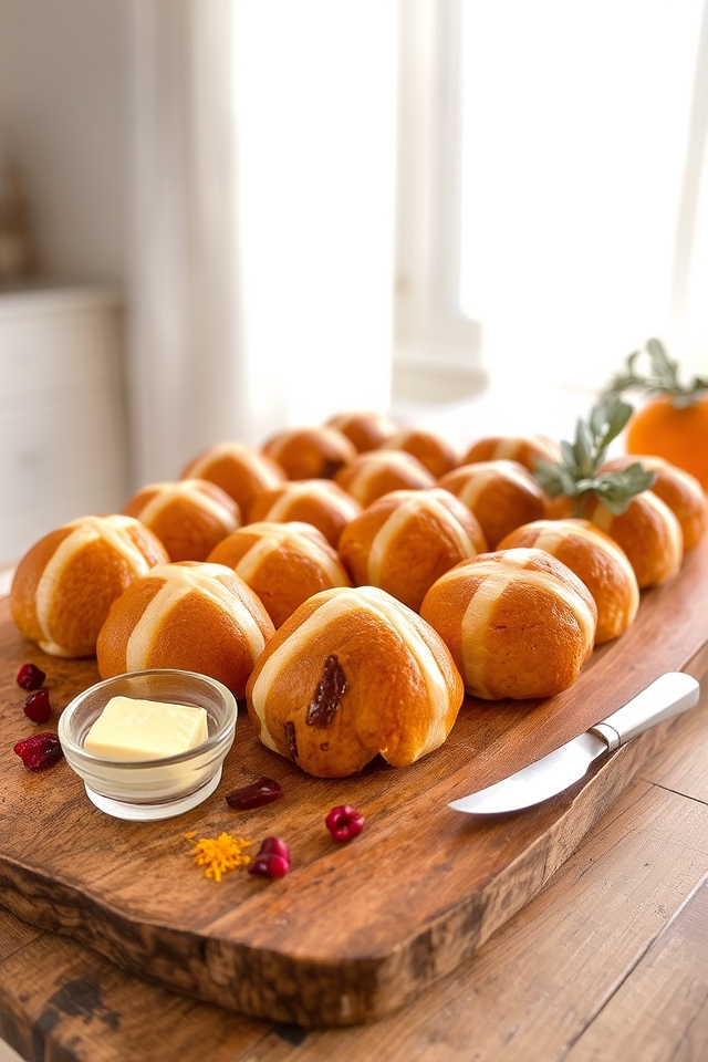 zesty orange cranberry buns