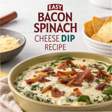 Bacon Spinach Cheese Dip Recipe