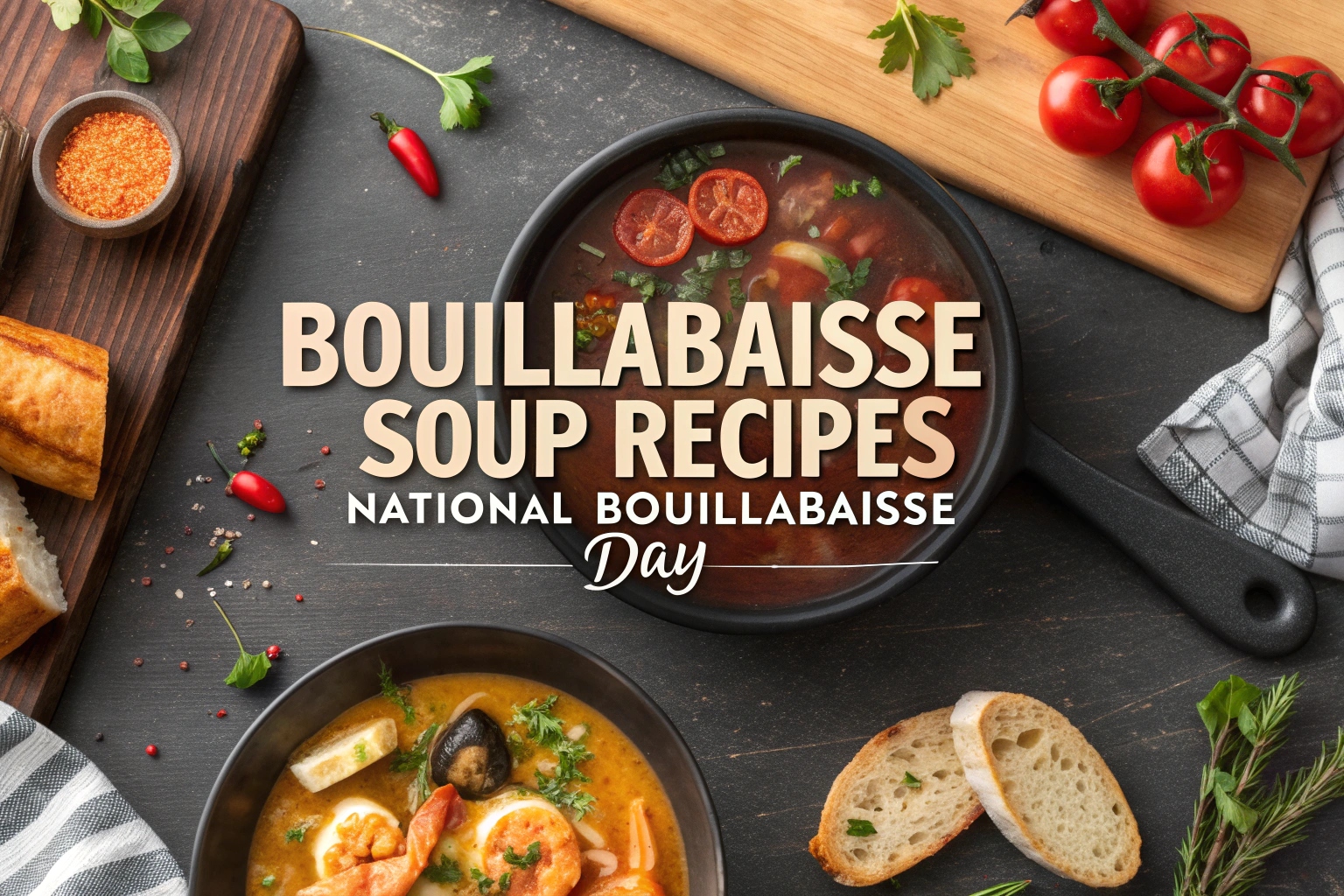 Bouillabaisse Soup Recipes for National Bouillabaisse Day