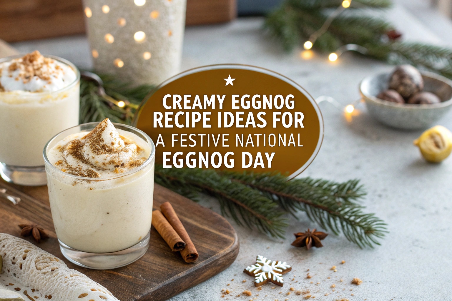 Creamy Eggnog Recipe Ideas for a Festive National Eggnog Day