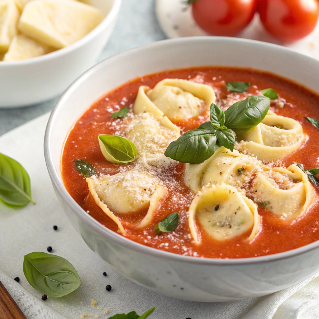 Creamy Tomato Tortellini Soup Recipe