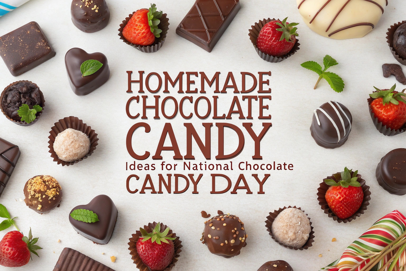 Homemade Chocolate Candy Ideas for National Chocolate Candy Day