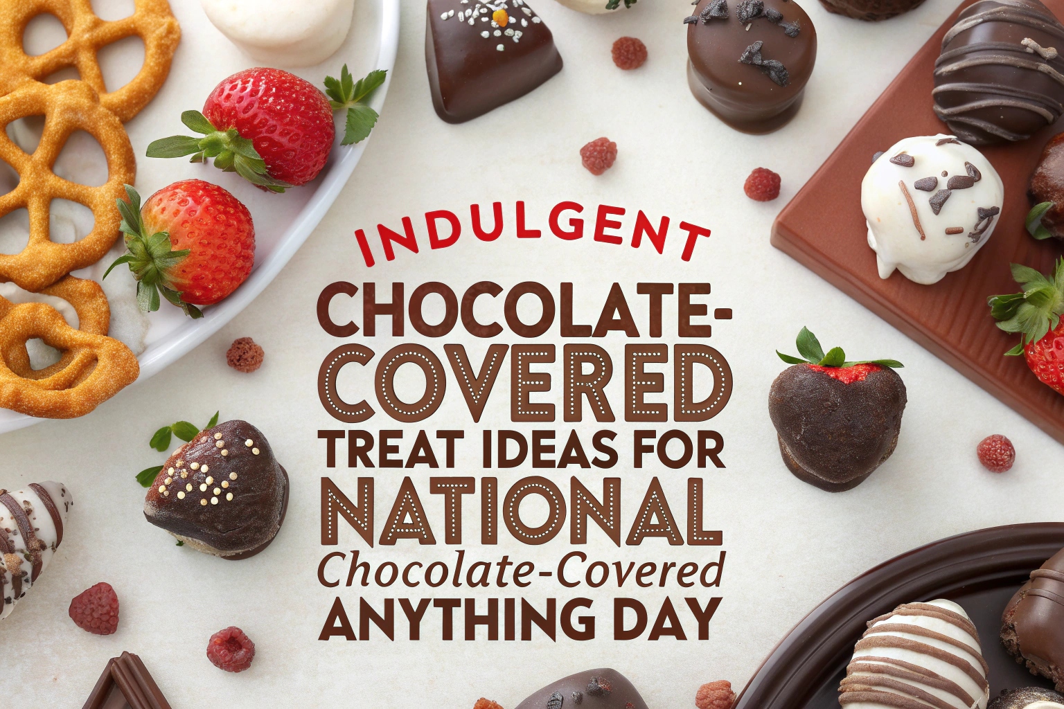 Indulgent Chocolate-Covered Treat Ideas for National Chocolate-Covered Anything Day