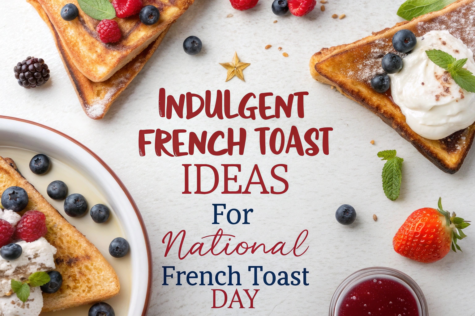 Indulgent French Toast Ideas for National French Toast Day