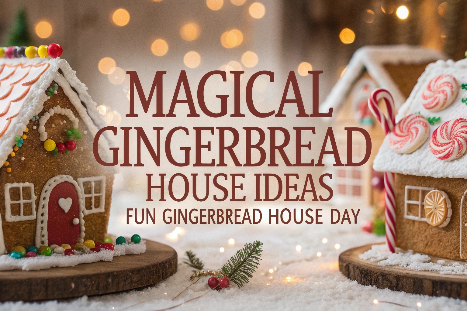 Magical Gingerbread House Ideas for a Fun Gingerbread House Day