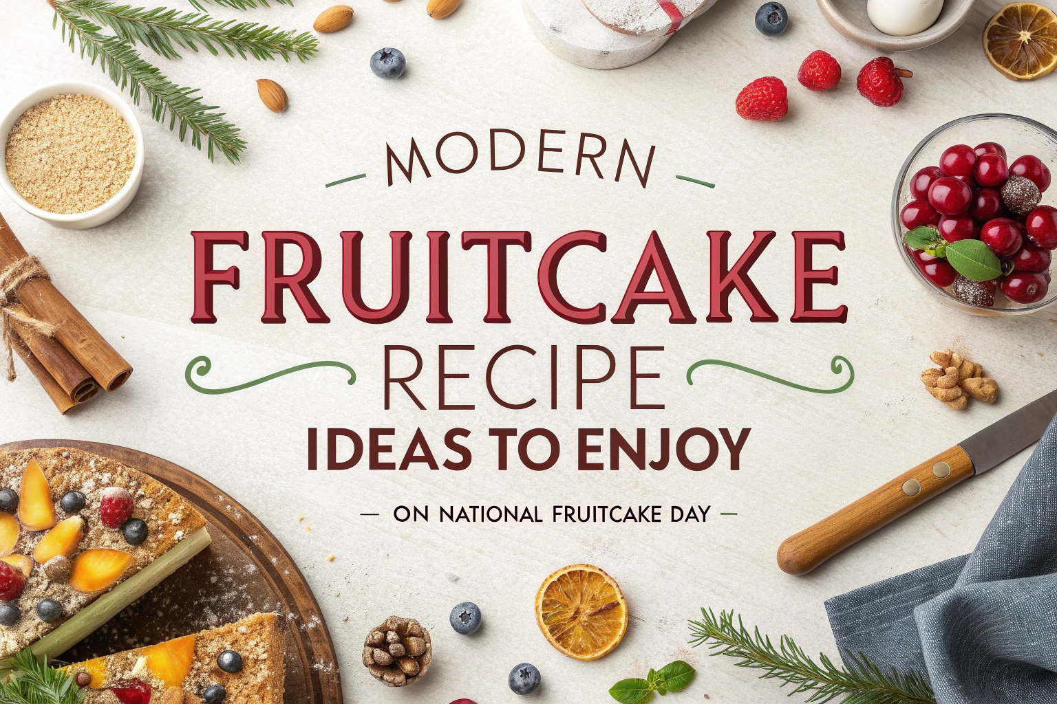 Modern Fruitcake Recipe Ideas to Enjoy on National Fruitcake Day