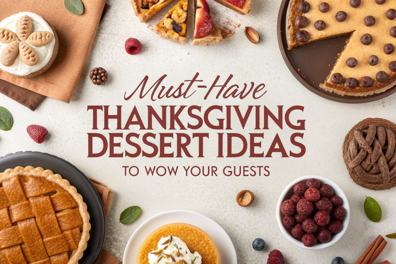 Must-Have Thanksgiving Dessert Ideas to Wow Your Guests