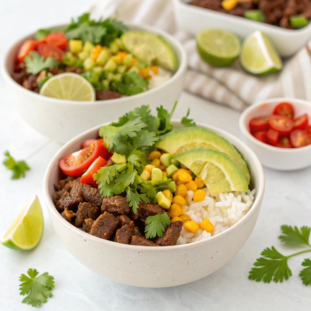 Taco Tuesday Beef Bowls Recipe