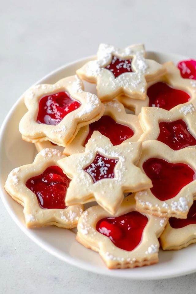almond raspberry sandwich cookies