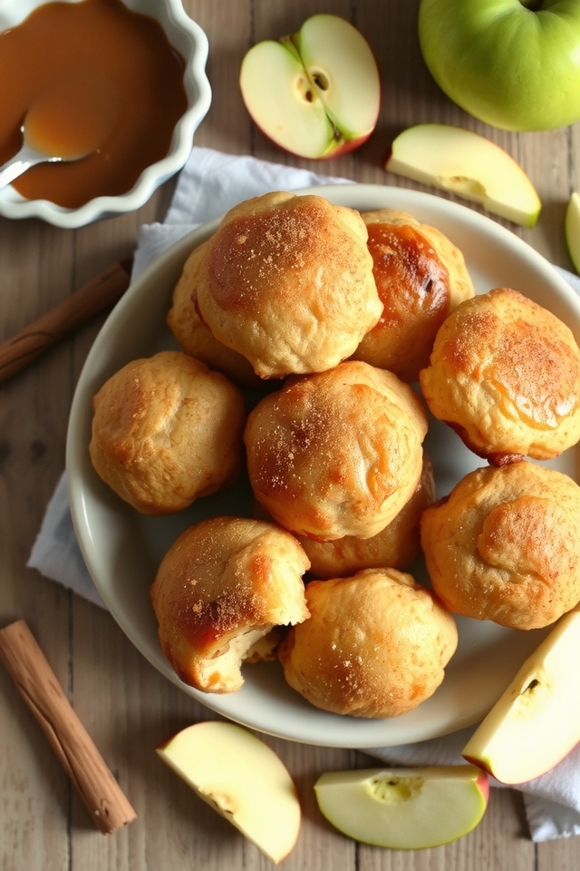 apple cinnamon delight fritters