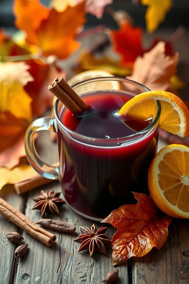 aromatic warm spiced beverage
