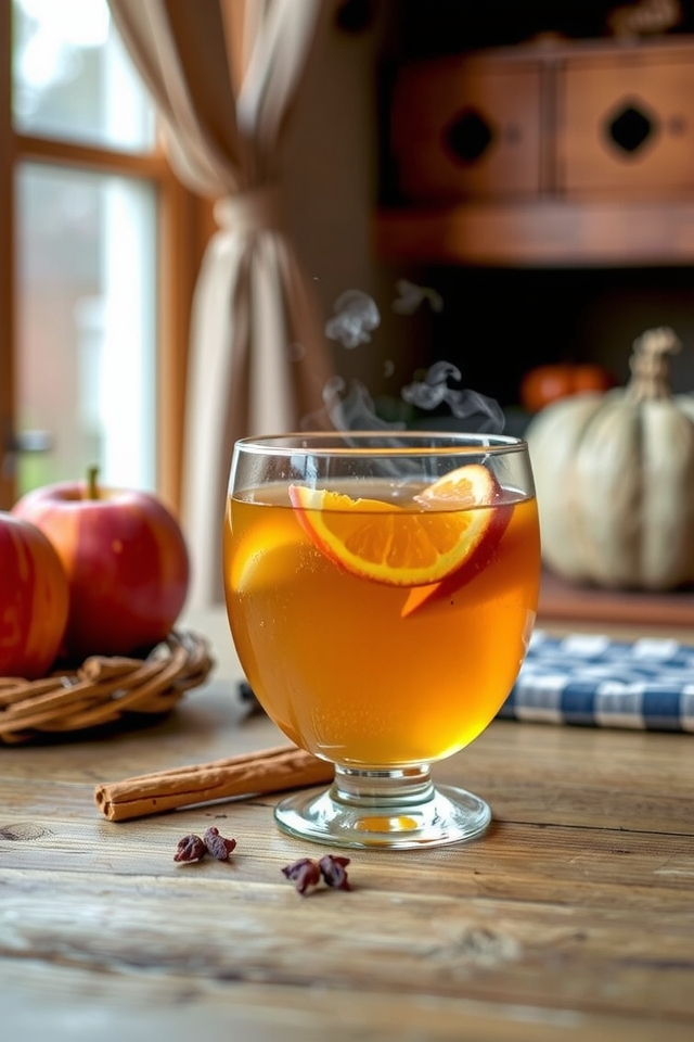 autumn spiced apple sangria