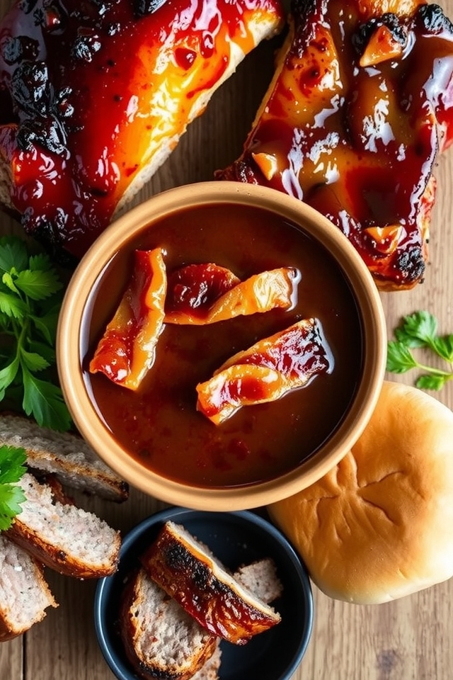 bacon infused bourbon bbq sauce